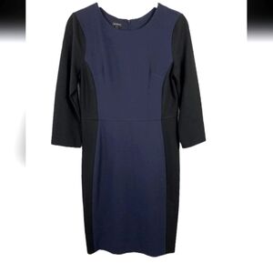 Talbots form fitting colour block Sheath dress, plus size 20W